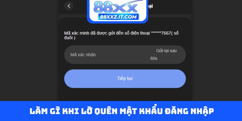 Làm gì khi lỡ quên mật khẩu đăng nhập