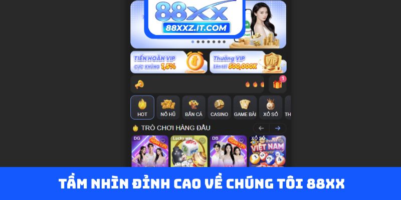 Tầm nhìn đỉnh cao về chúng tôi 88XX