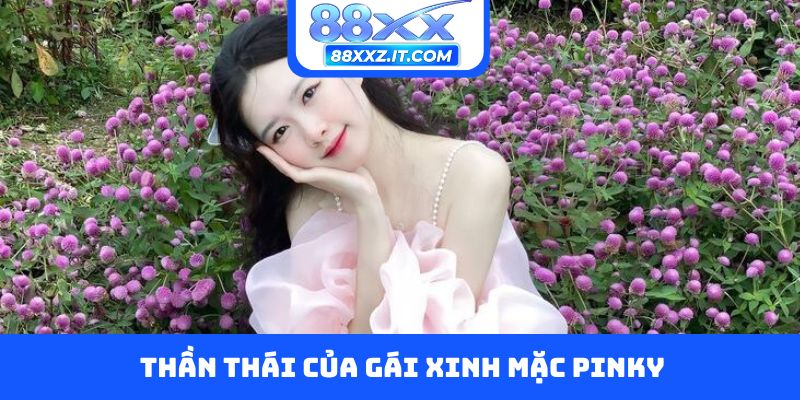 Thần thái của gái xinh mặc pinky