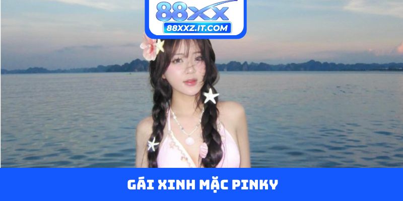 Gái xinh mặc pinky